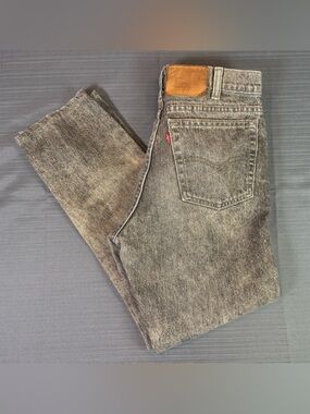 Vintage Levi’s 531 Made In Canada Gray Acid Wash Jeans Men’s 29x27 Tapered 90s
